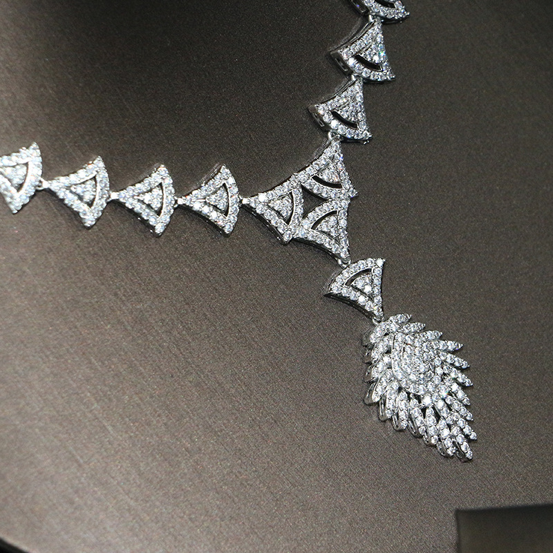 Ladies /Bridal Shiny Zircon Jewelry Sets #JEWLY78