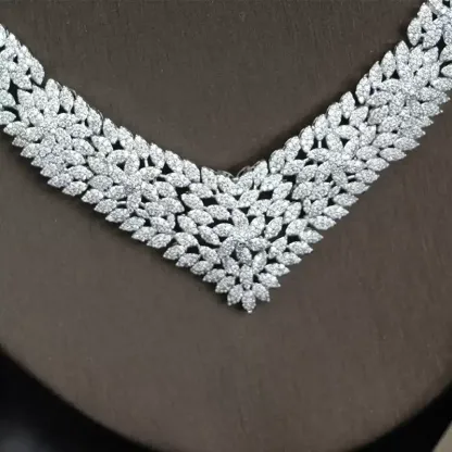 Ladies /Bridal Shiny Zircon Jewelry Sets #JEWLY79