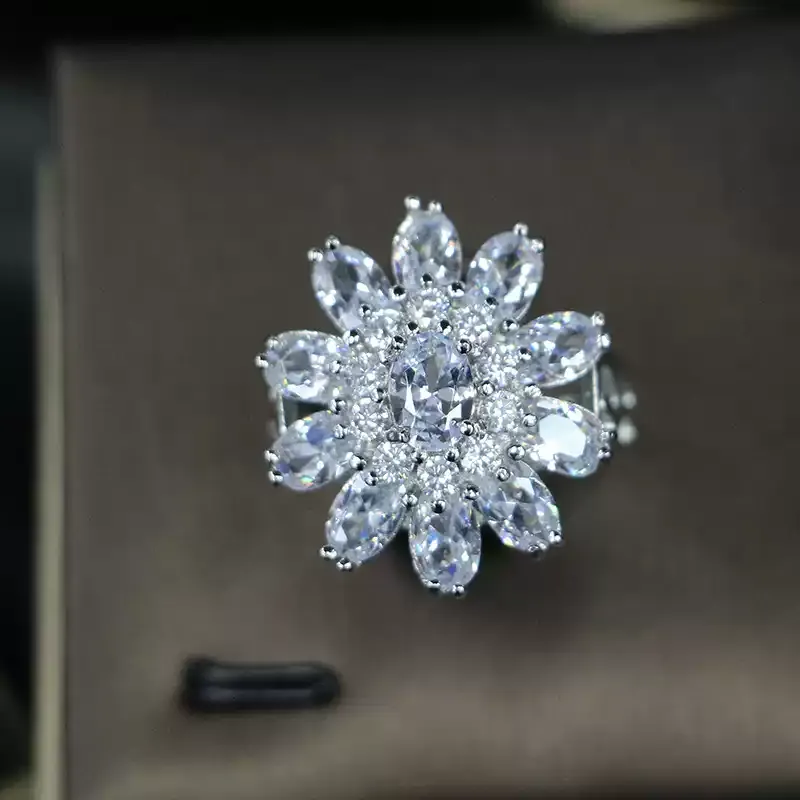 Ladies /Bridal Shiny Zircon Jewelry Sets #JEWLY80