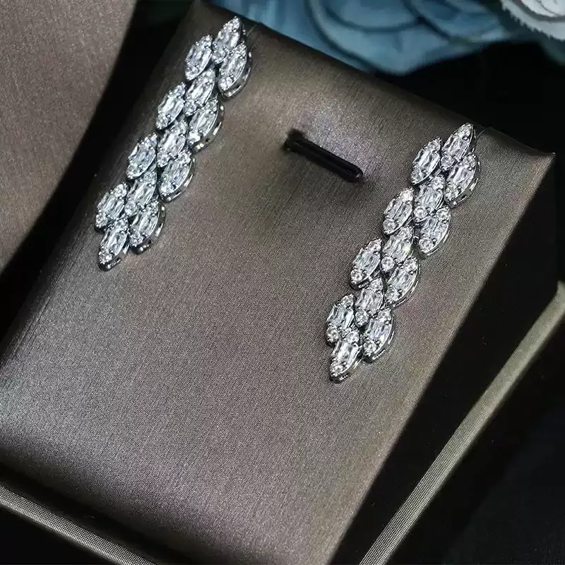 Ladies /Bridal Shiny Zircon Jewelry Sets #JEWLY81