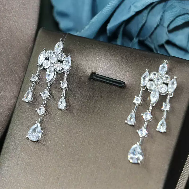 Ladies /Bridal Shiny Zircon Jewelry Sets #JEWLY82