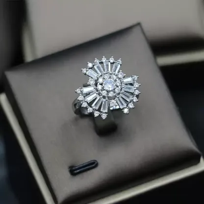 Ladies /Bridal Shiny Zircon Jewelry Sets #JEWLY87