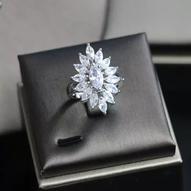 Ladies /Bridal Shiny Zircon Jewelry Sets #JEWLY91