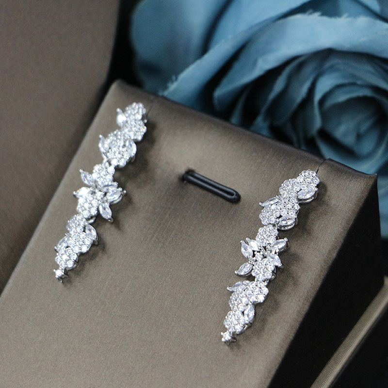 Ladies /Bridal Shiny Zircon Jewelry Sets #JEWLY93