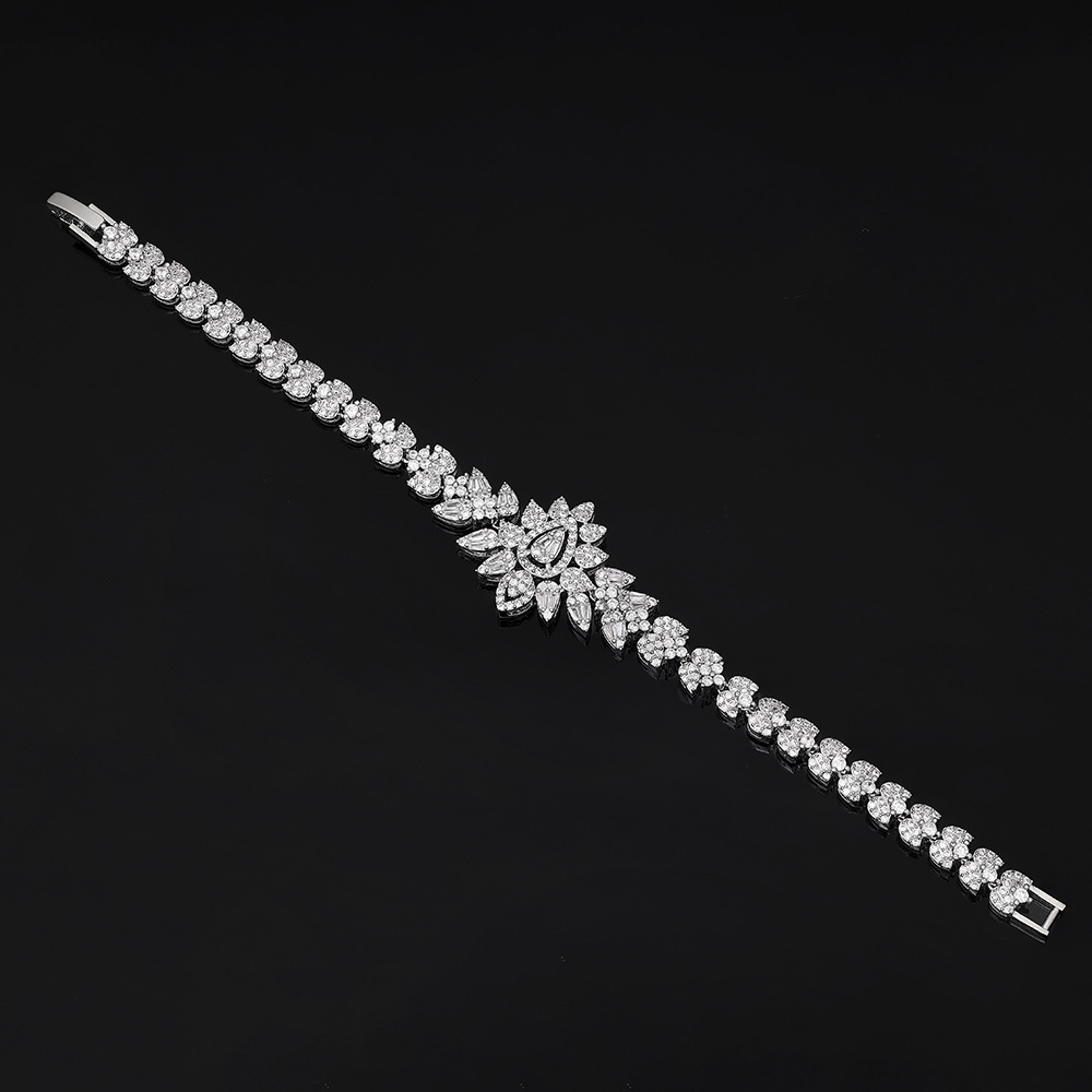 Ladies /Bridal Shiny Zircon Jewelry Sets #JEWLY119