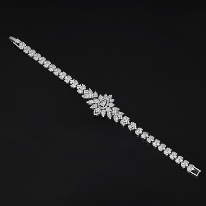 Ladies /Bridal Shiny Zircon Jewelry Sets #JEWLY119