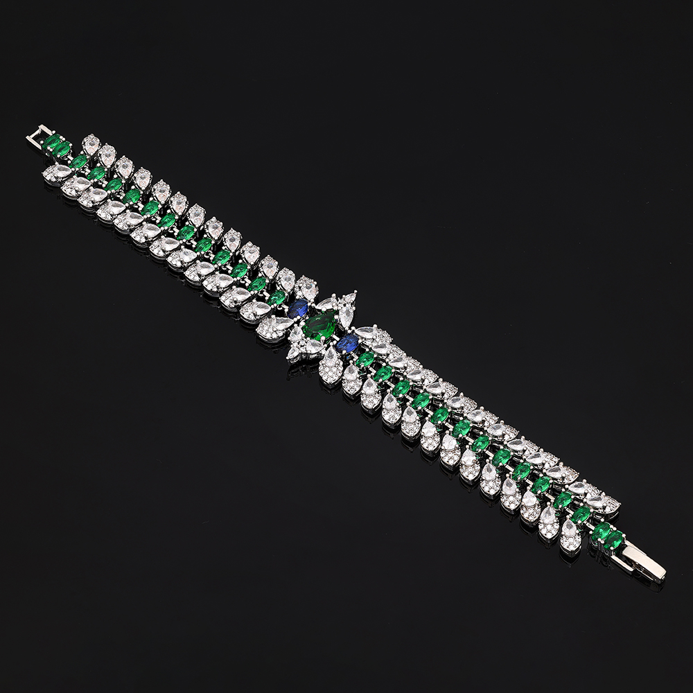 Ladies /Bridal Shiny Zircon Jewelry Sets #JEWLY120