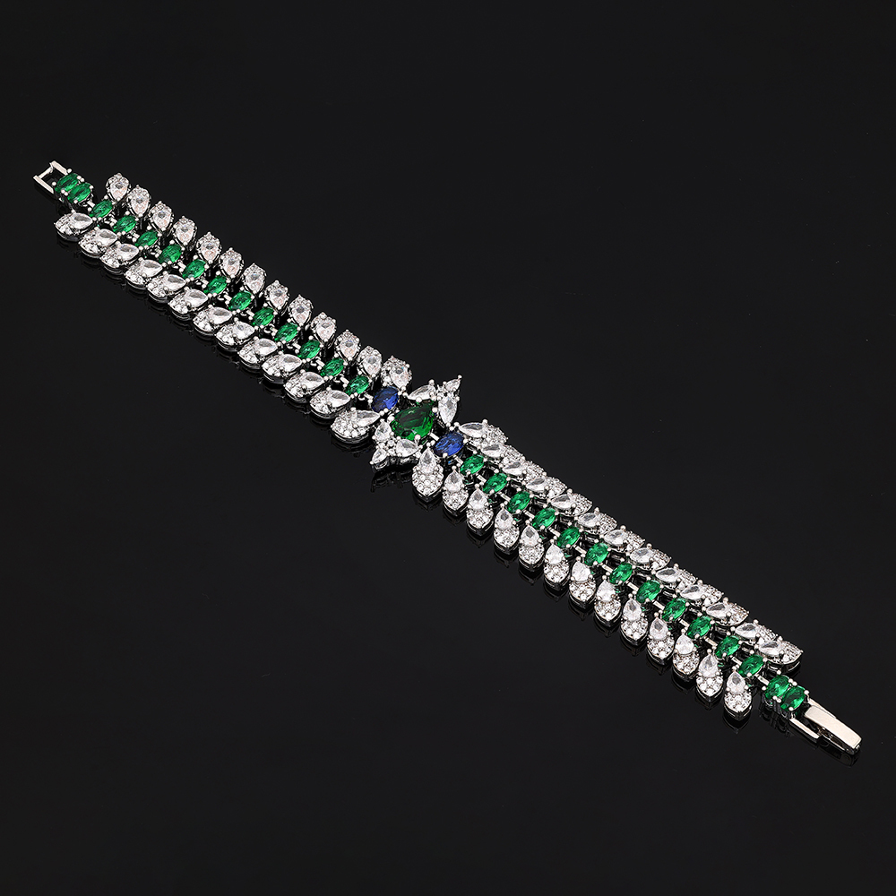 Ladies /Bridal Shiny Zircon Jewelry Sets #JEWLY120