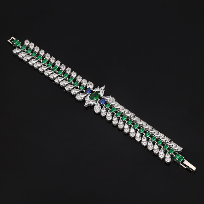 Ladies /Bridal Shiny Zircon Jewelry Sets #JEWLY120