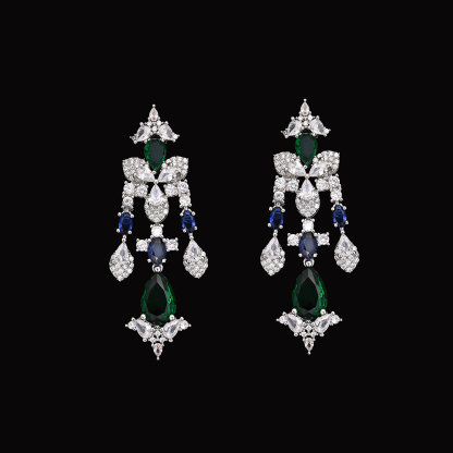 Ladies /Bridal Shiny Zircon Jewelry Sets #JEWLY120