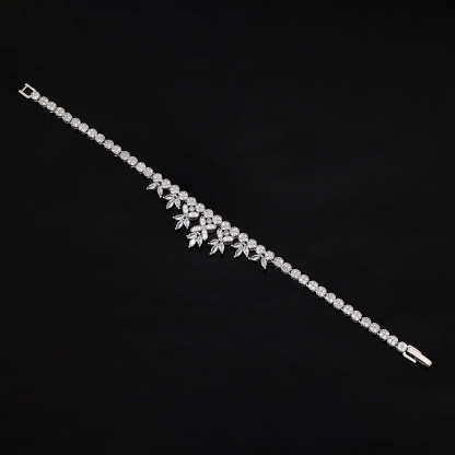 Ladies /Bridal Shiny Zircon Jewelry Sets #JEWLY123