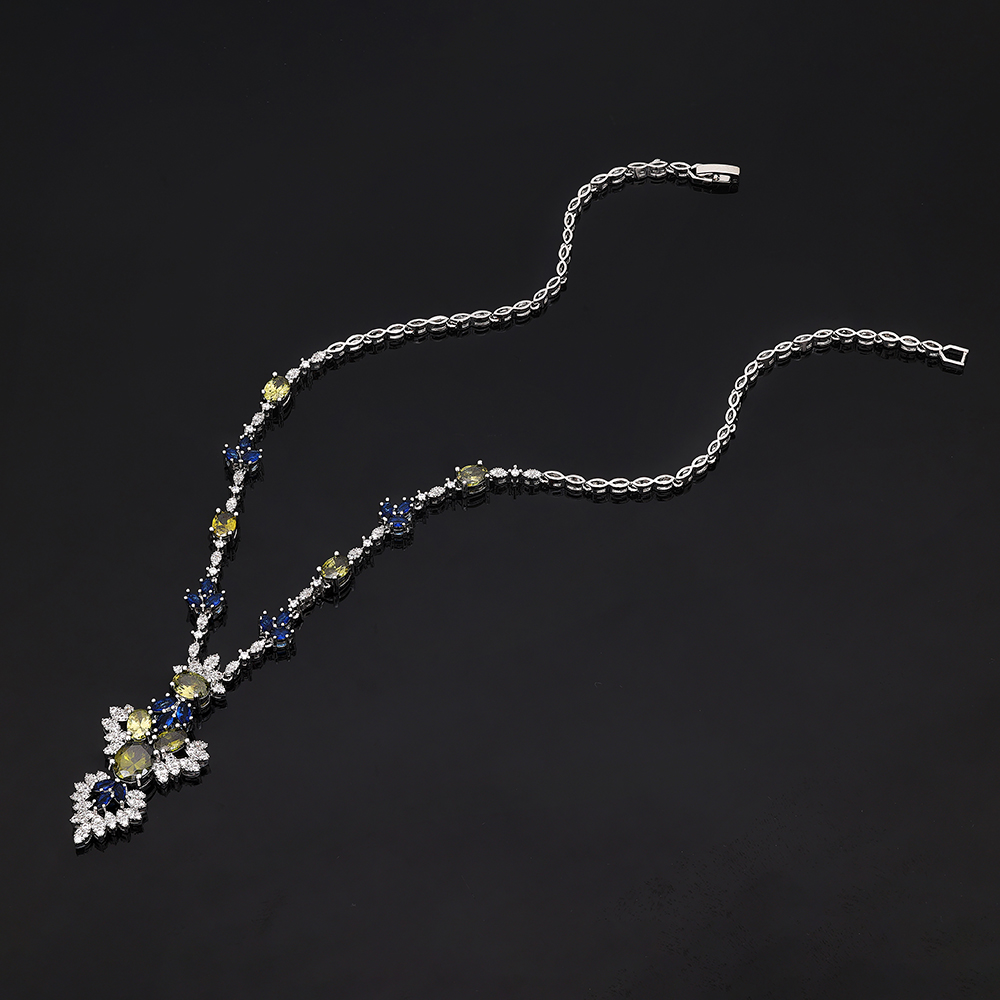 Ladies /Bridal Shiny Zircon Jewelry Sets #JEWLY126