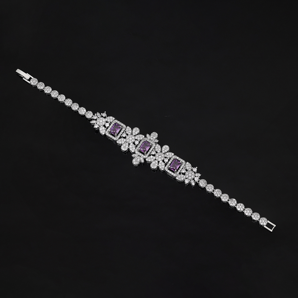 Ladies /Bridal Shiny Zircon Jewelry Sets #JEWLY127