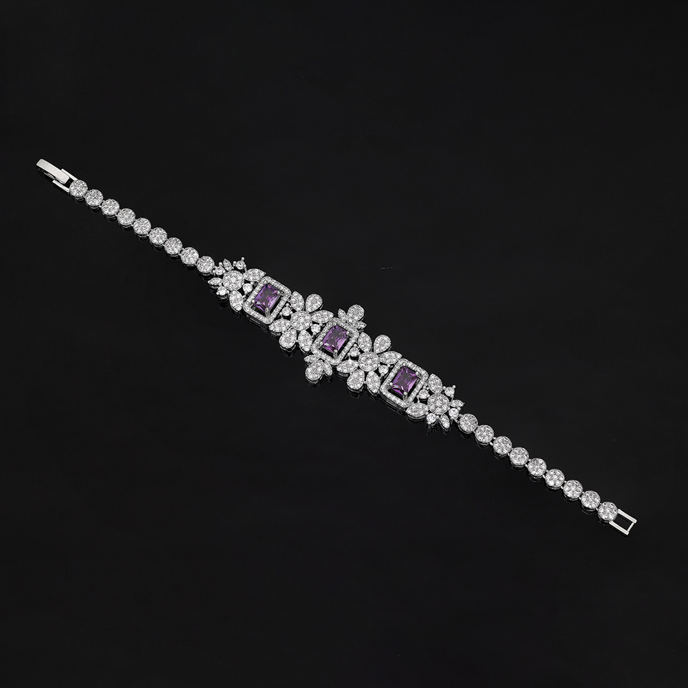 Ladies /Bridal Shiny Zircon Jewelry Sets #JEWLY127