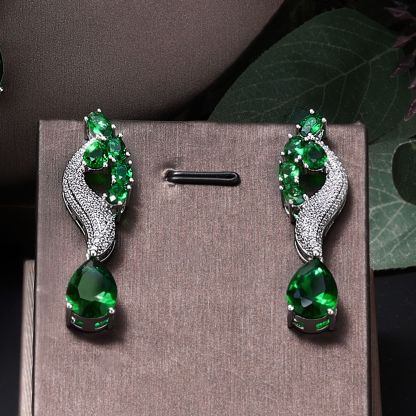 Ladies /Bridal Shiny Zircon Jewelry Sets #JEWLY129