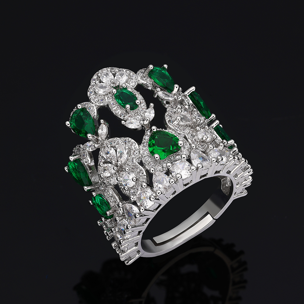 Ladies /Bridal Shiny Zircon Jewelry Sets #JEWLY130