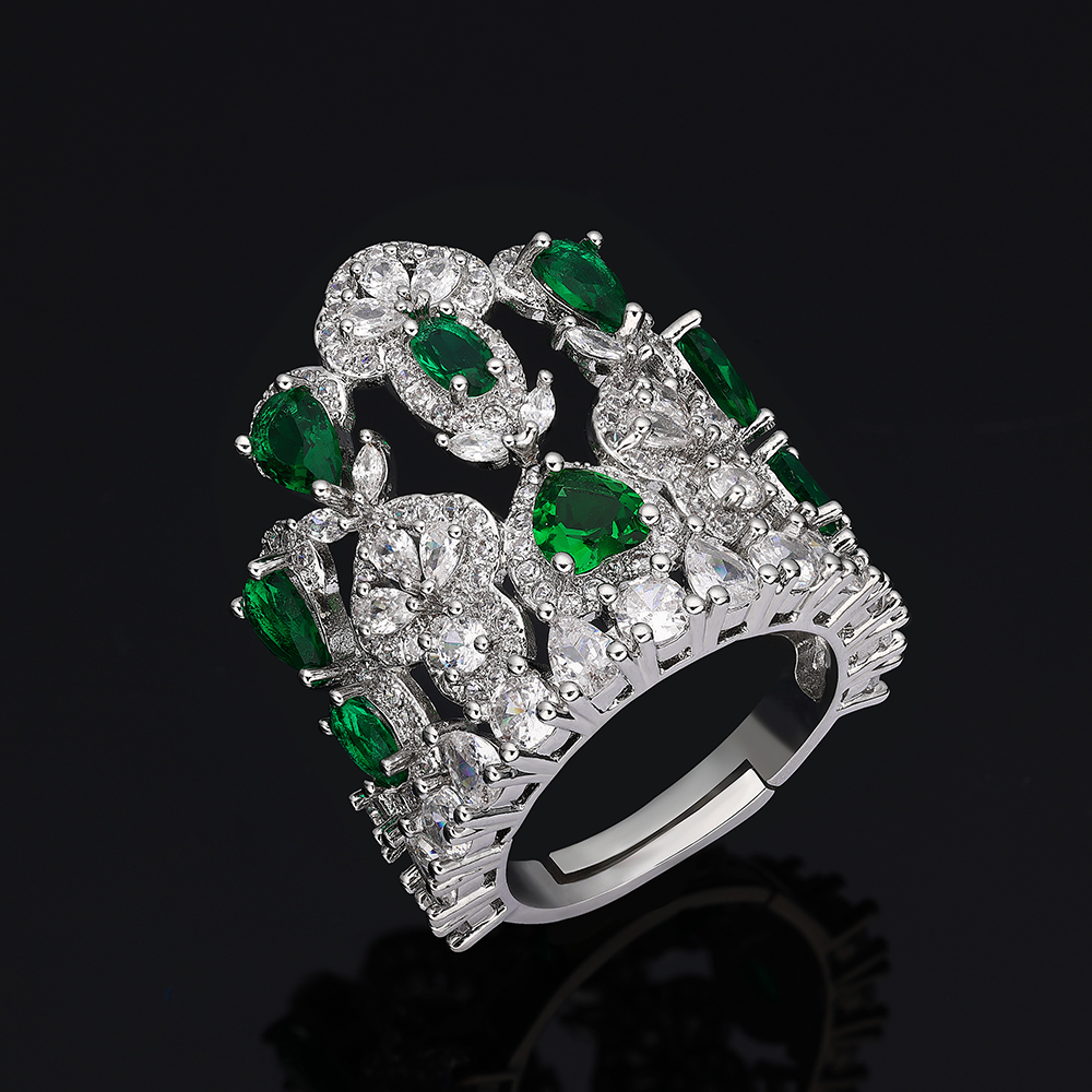 Ladies /Bridal Shiny Zircon Jewelry Sets #JEWLY130