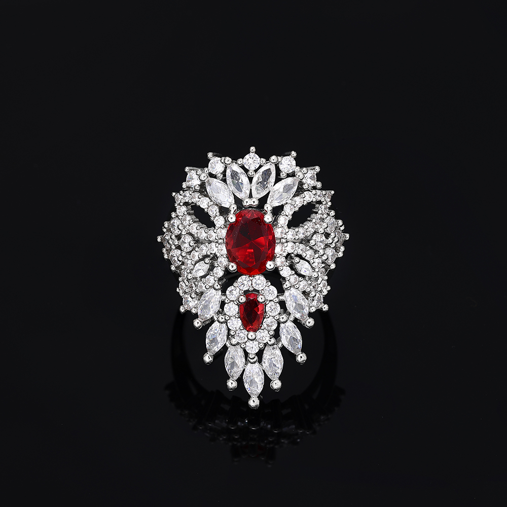 Ladies /Bridal Shiny Zircon Jewelry Sets #JEWLY133