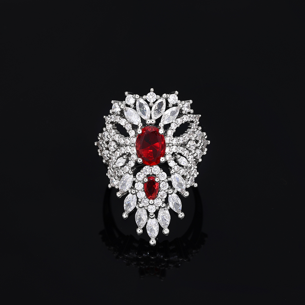 Ladies /Bridal Shiny Zircon Jewelry Sets #JEWLY133