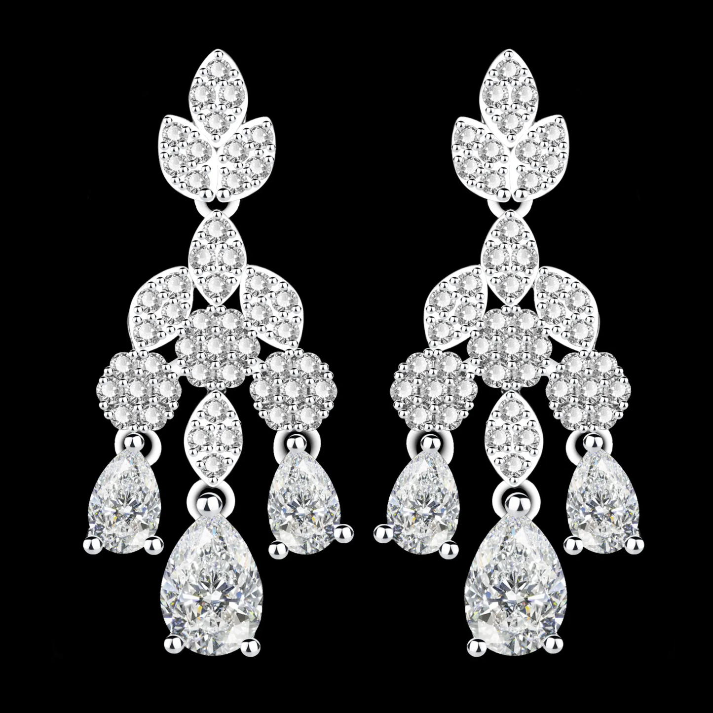 Ladies'/Bridal Shiny Zircon Jewelry Sets #JEWLY020