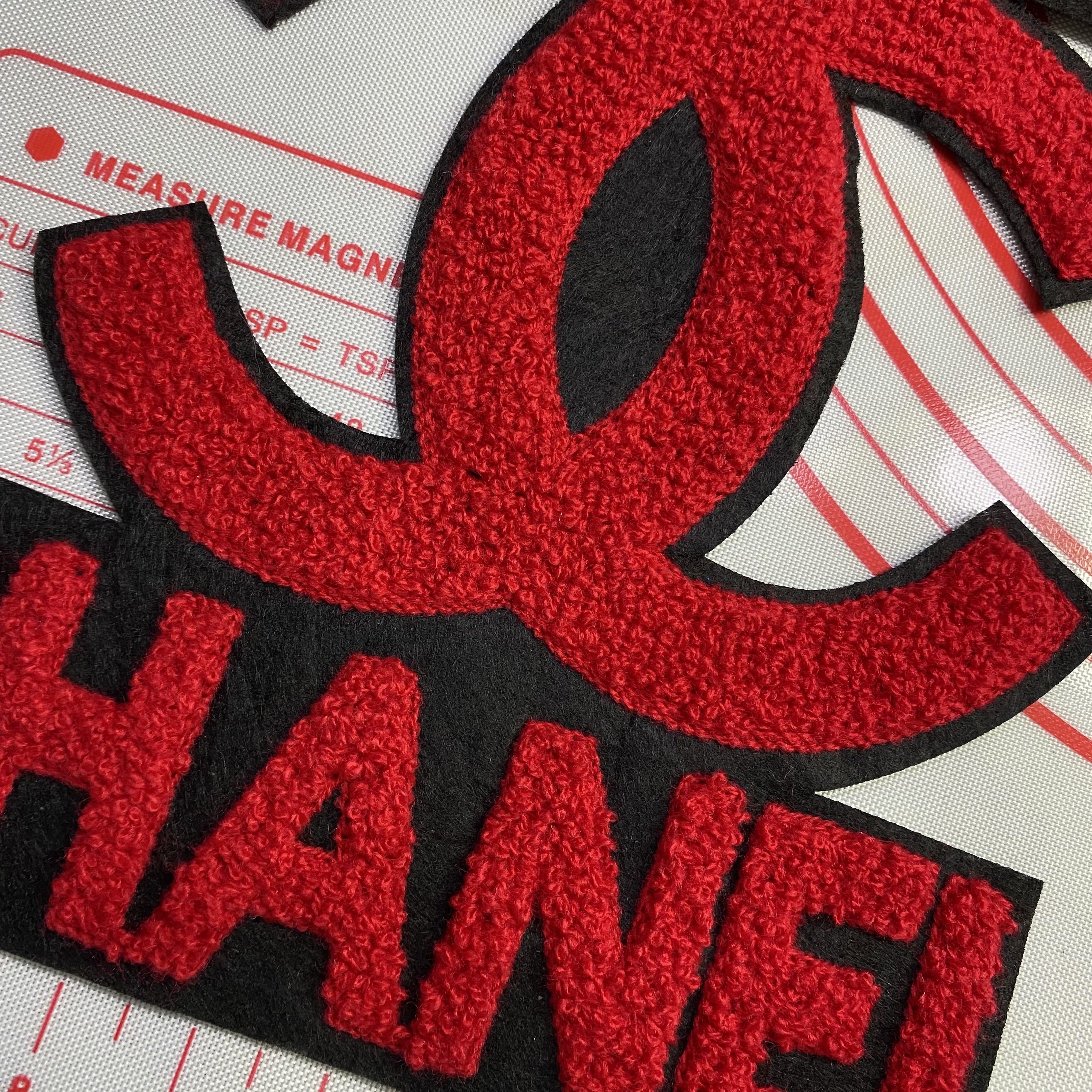 Large/small (Sewing) CC Round Medal Letter Cloth Patches 