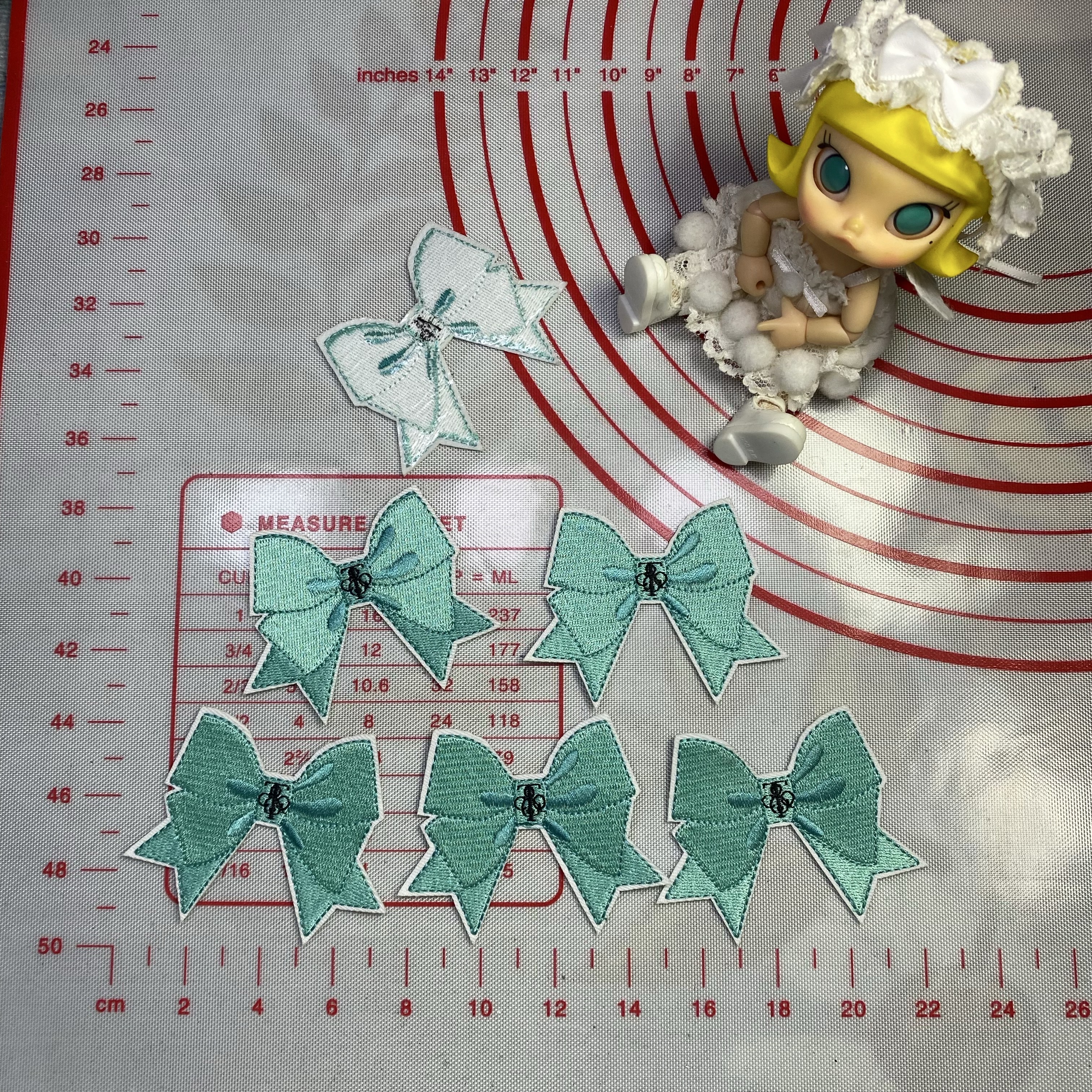Medium/Small (Iron-on) Tiffany&Co. LOVE Patches        