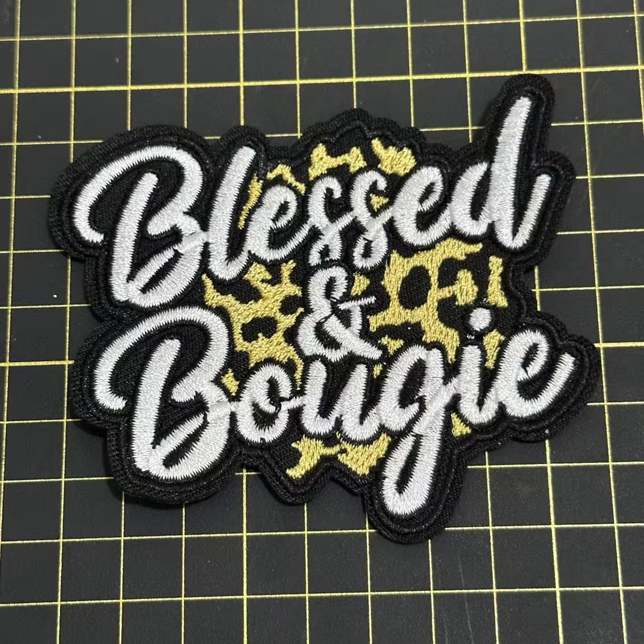 2God  Blessed  Word patch (iron)