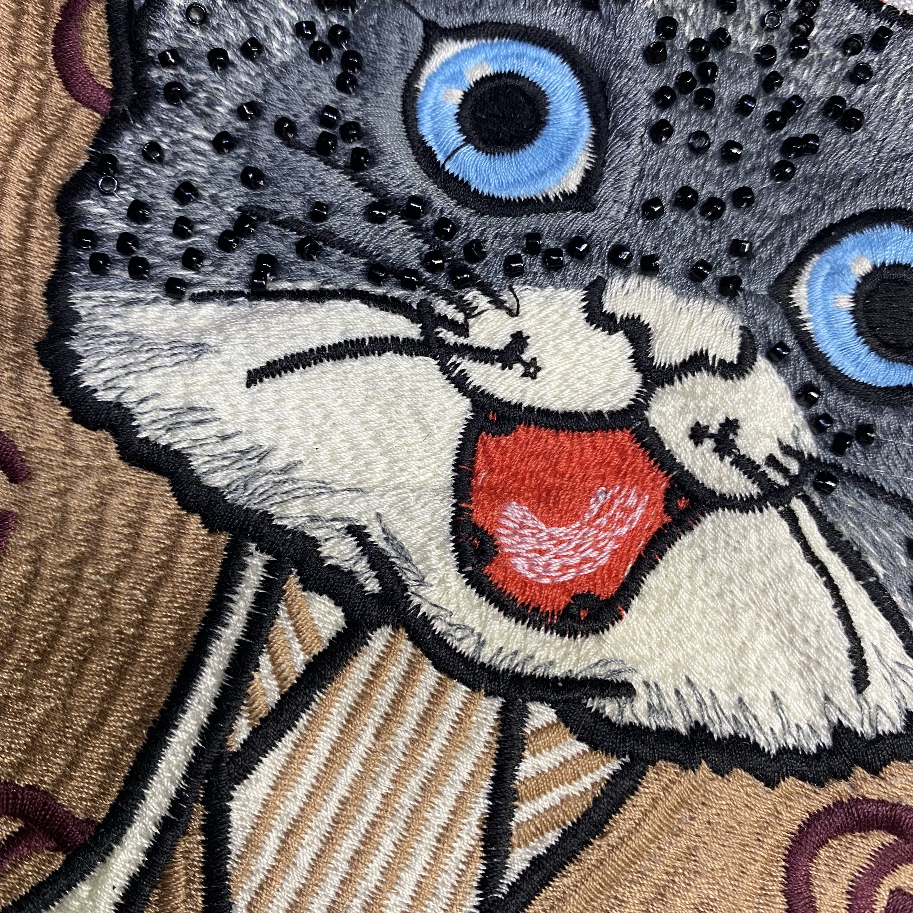 Large / medium (sewing) GG mixed cloth Patches