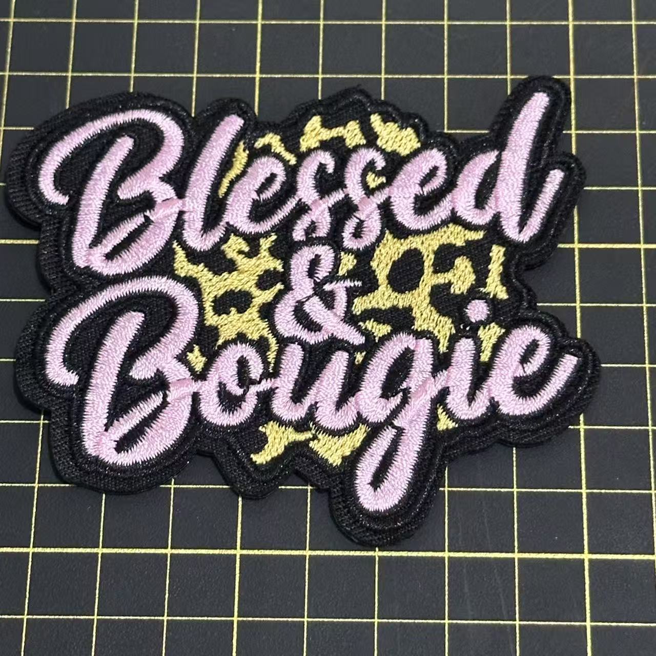 2God  Blessed  Word patch (iron)