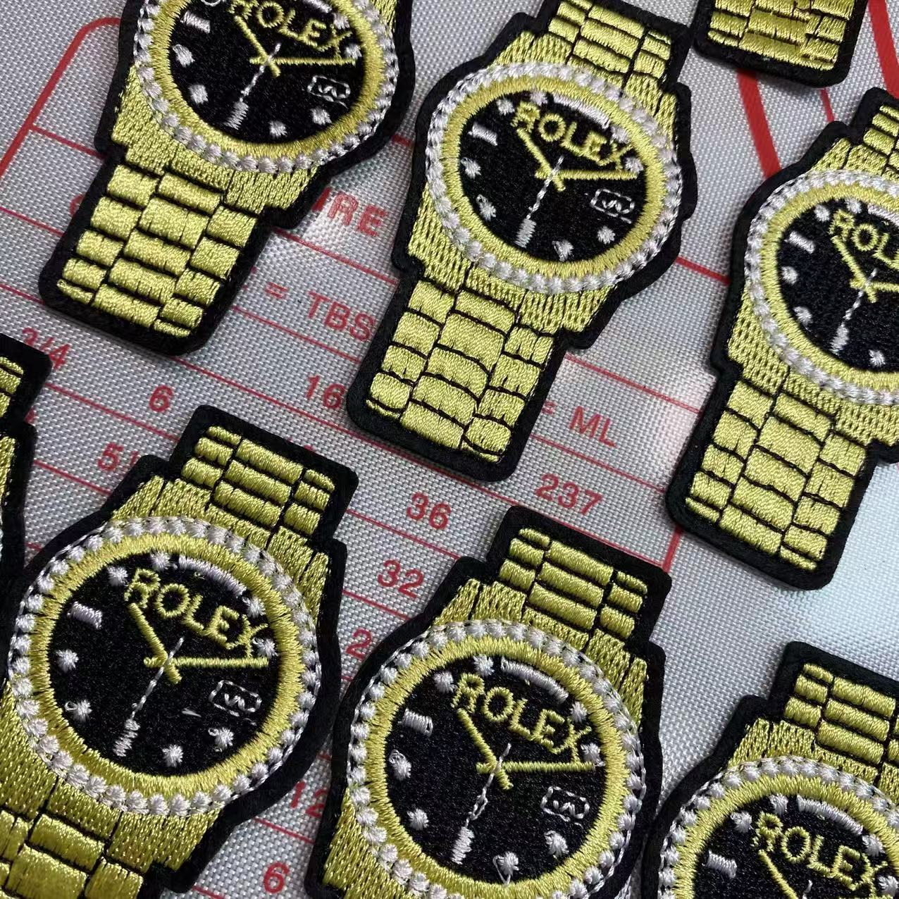 Medium (Iron-on) Rolex watch Patches 