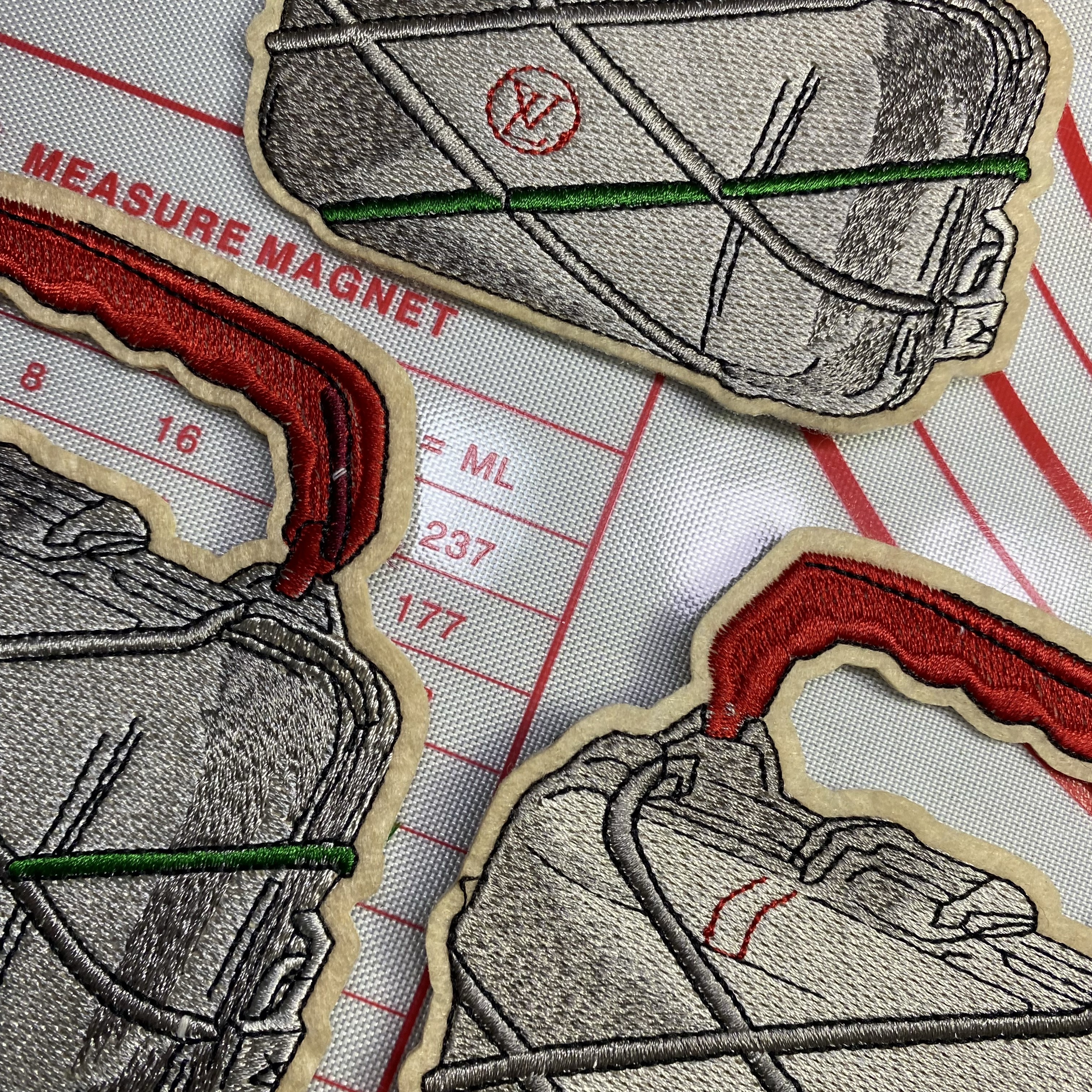 Large (sewing) L orphan product can't be replenished different styles Patches