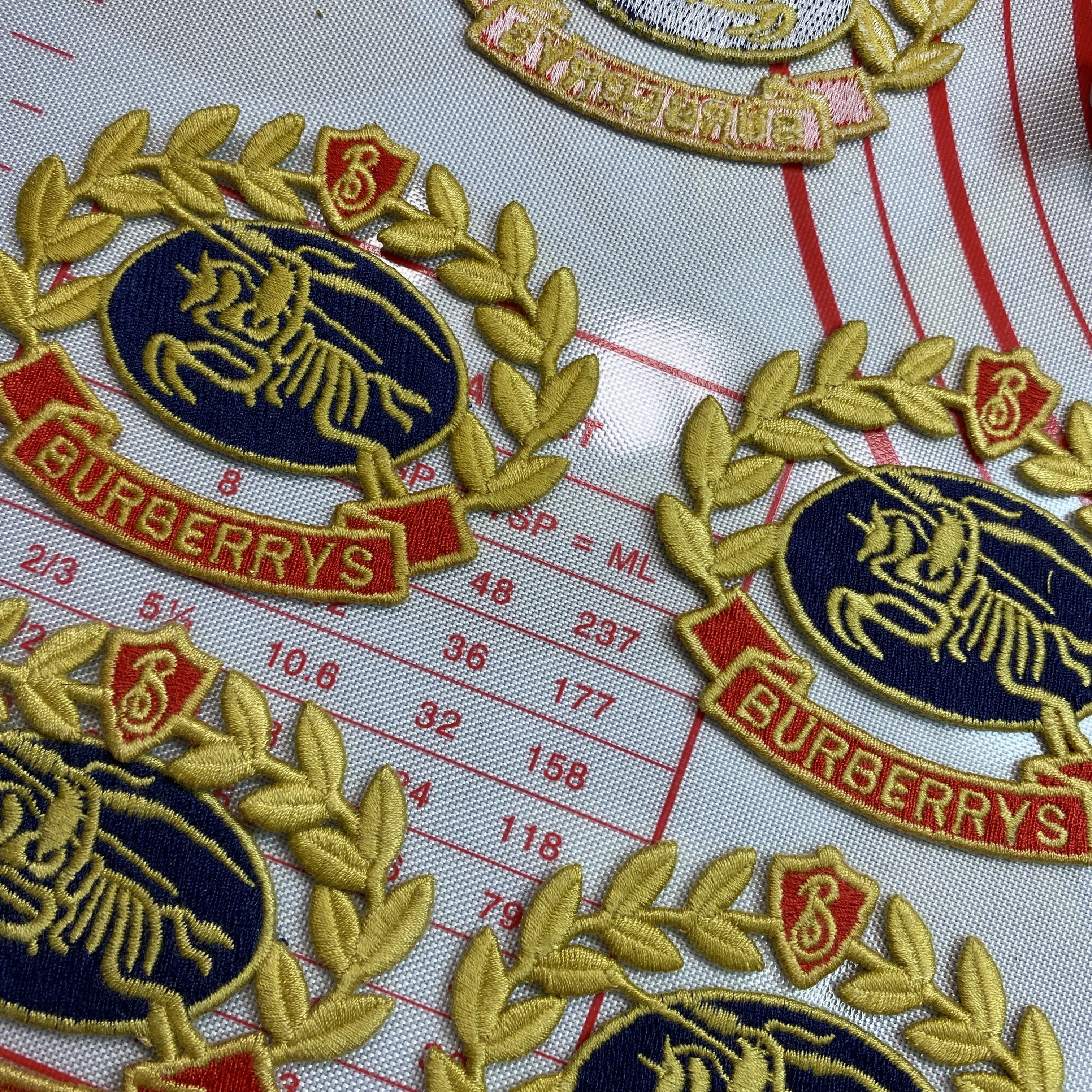 Medium (Sewing) Burberry Warhorse Patches  