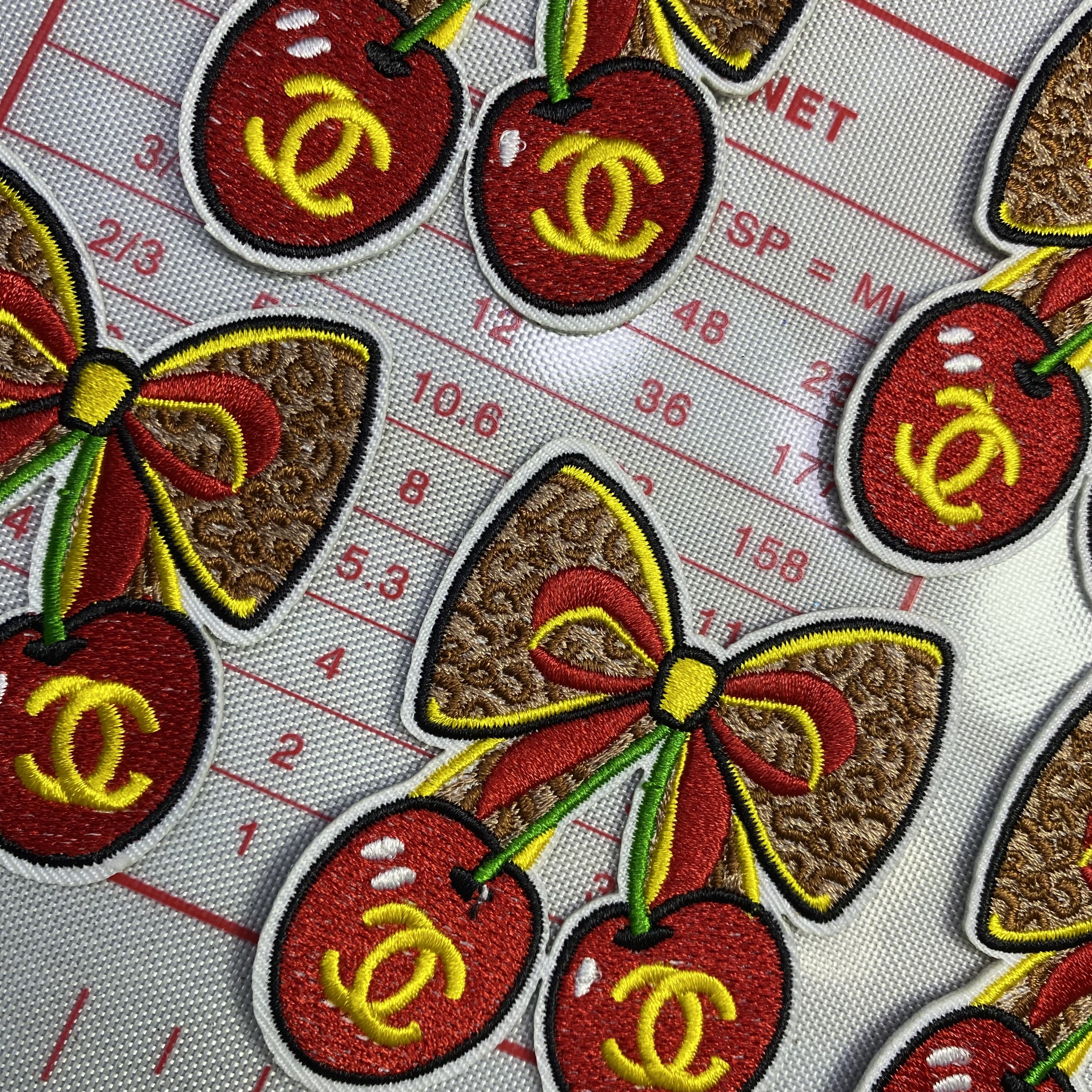 BIG/Medium (Iron-on) Mix Cherry series  Patches        