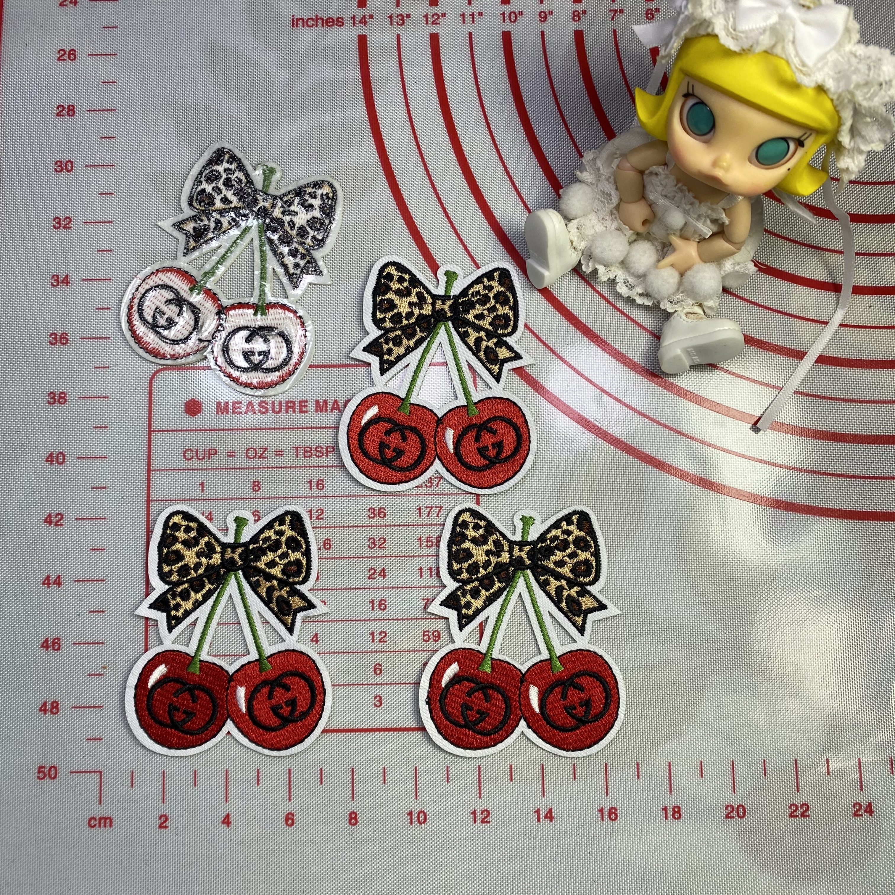 BIG/Medium (Iron-on) Mix Cherry series  Patches        