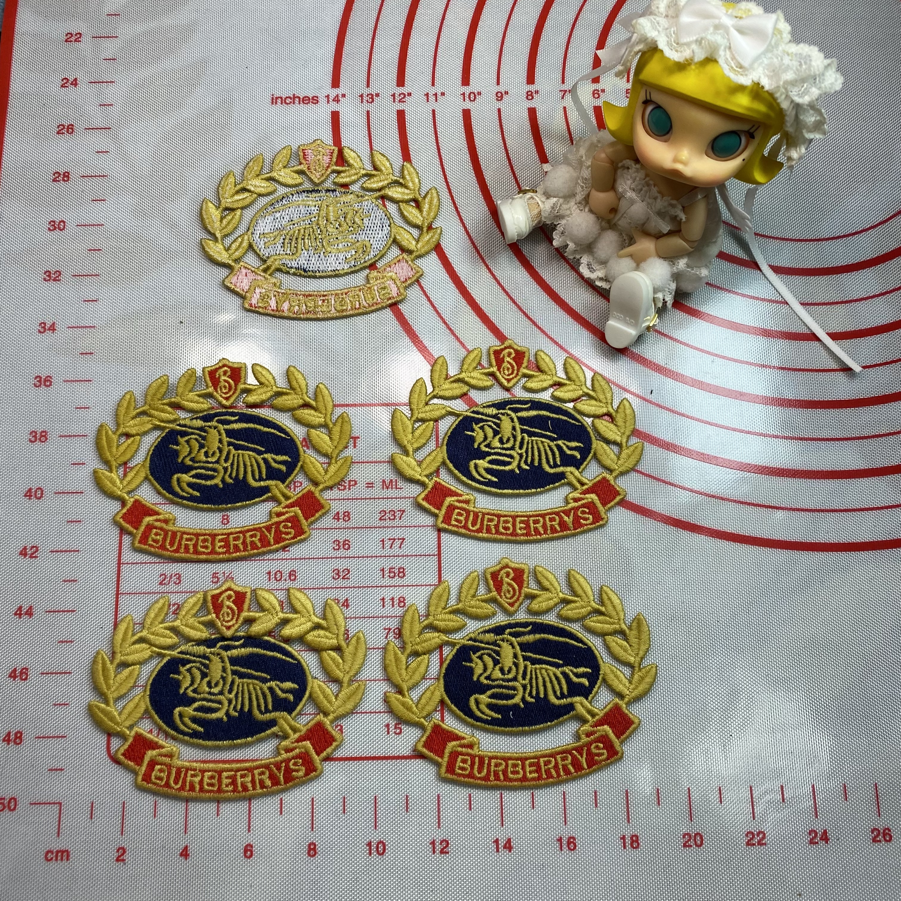 Medium (Sewing) Burberry Warhorse Patches  