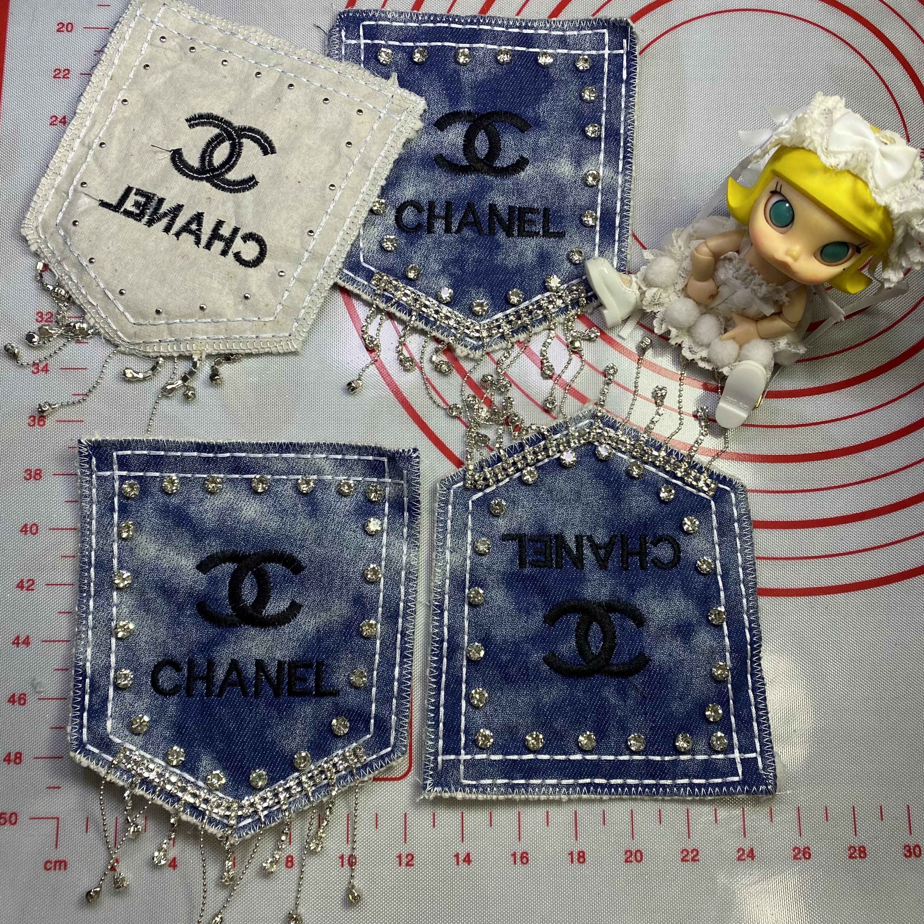 Medium (Sewing) L&CC Denim pocket series Patches