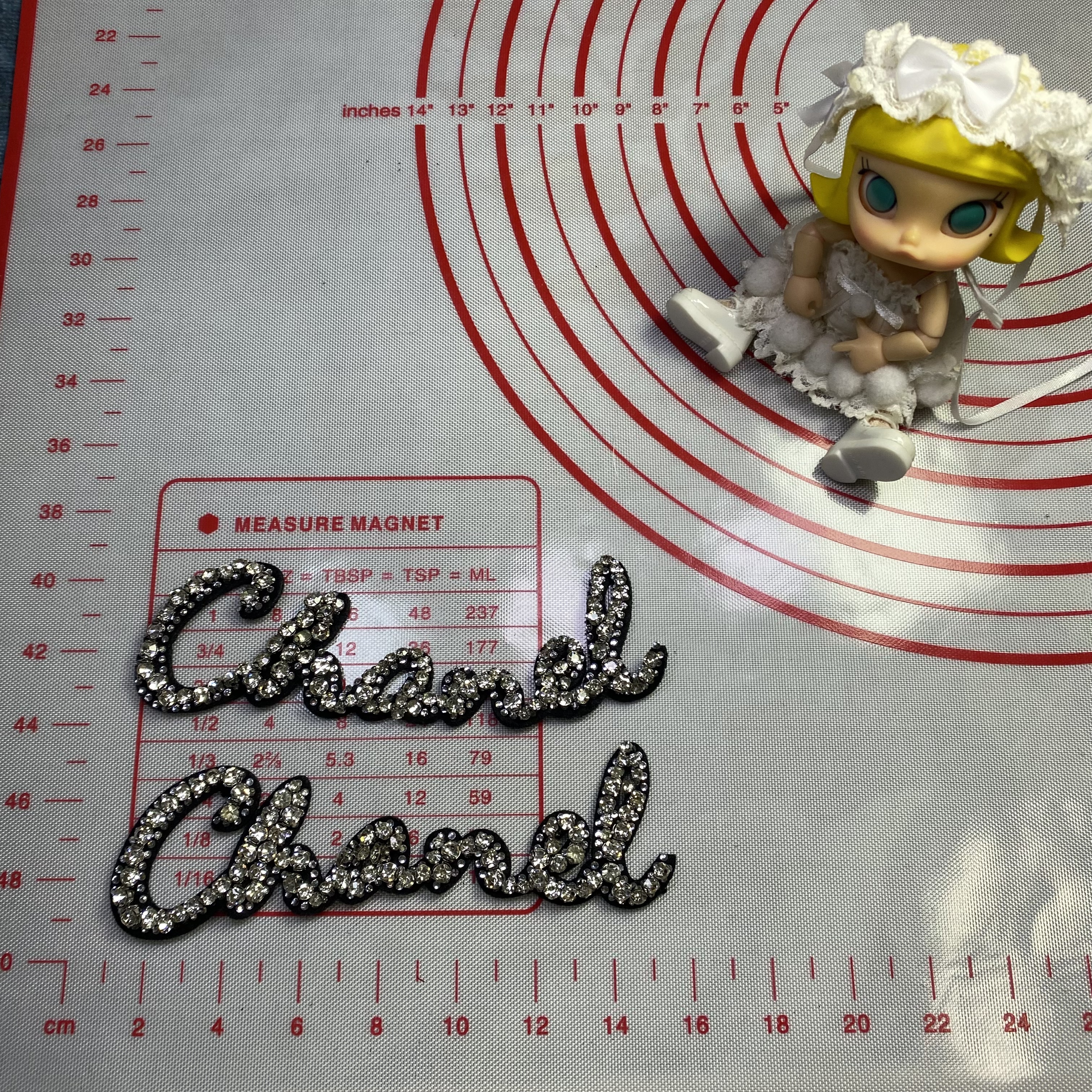 Large (sewing) CC Heavy Industry Diamond different styles Patches