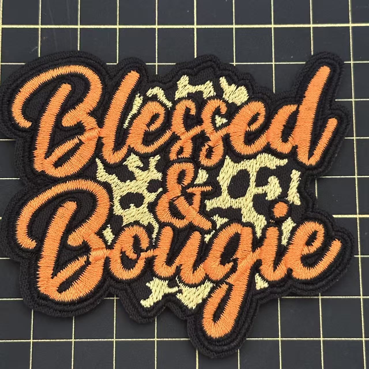 2God  Blessed  Word patch (iron)