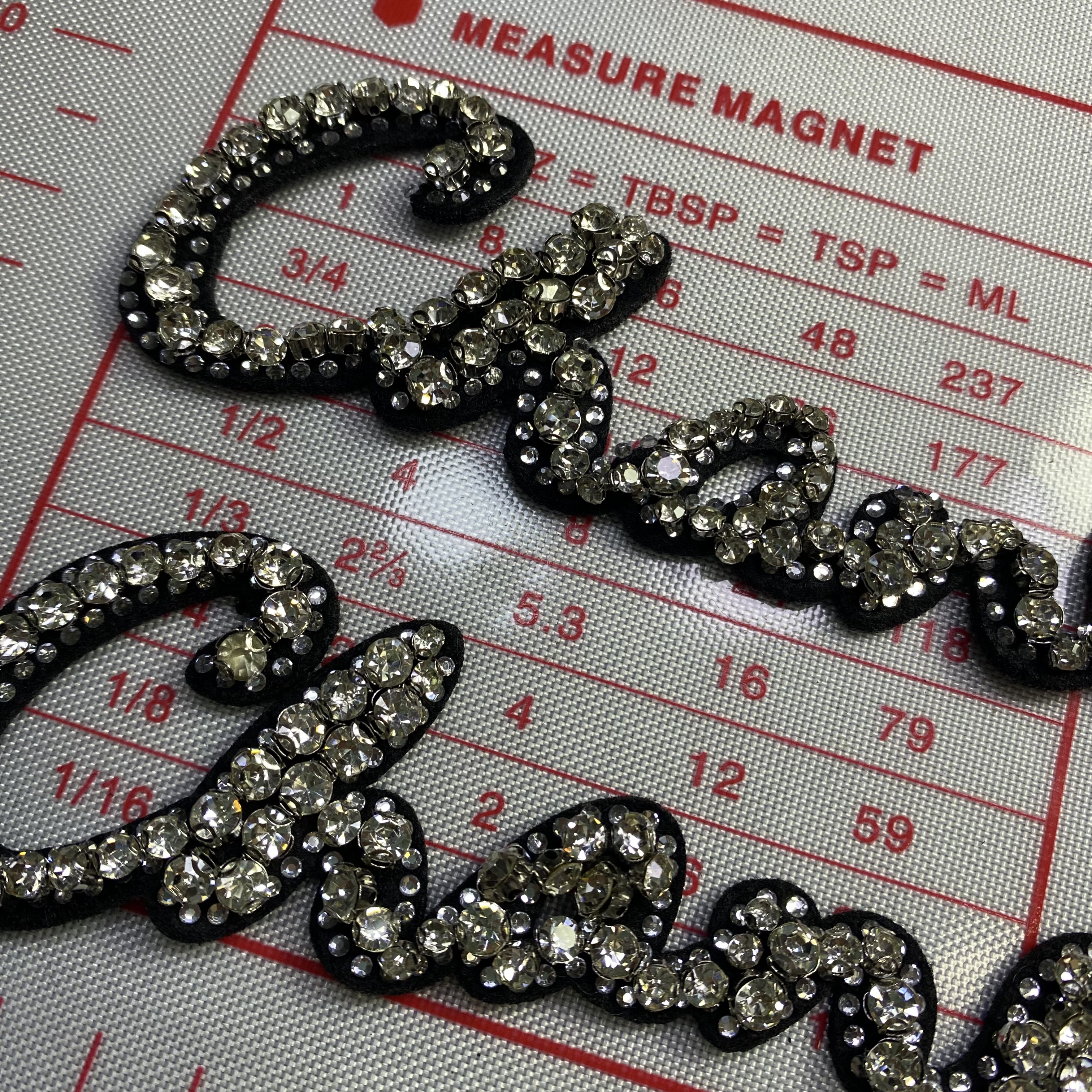 Large (sewing) CC Heavy Industry Diamond different styles Patches