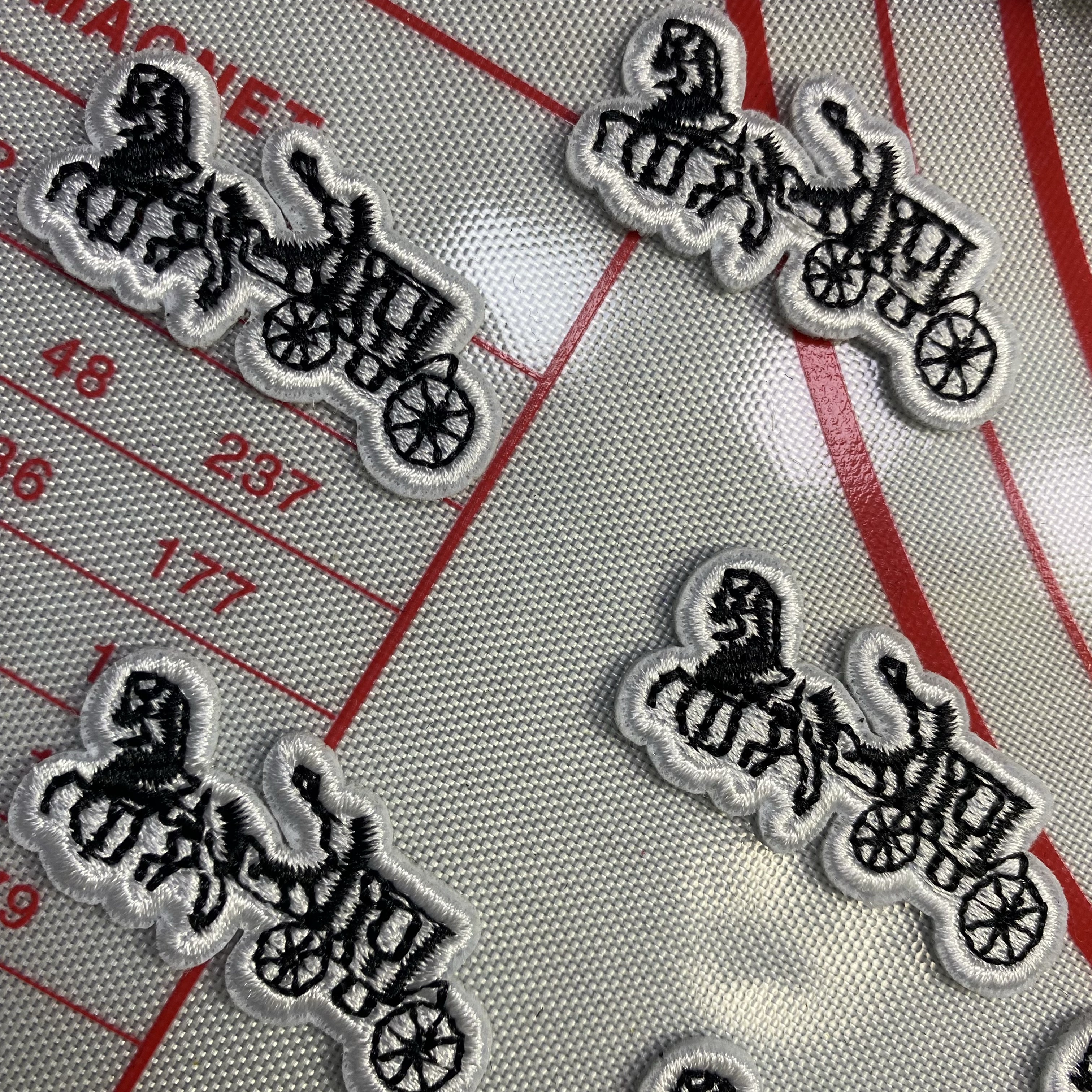 Medium (Iron-on) Coach Patches 