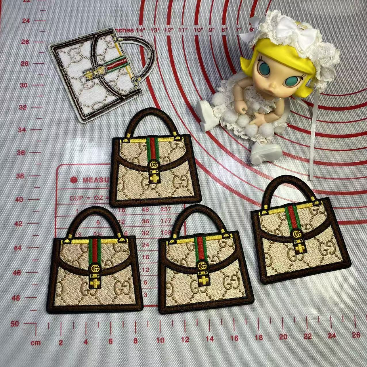 Medium (Iron-on) GG Bags and hats Patches 