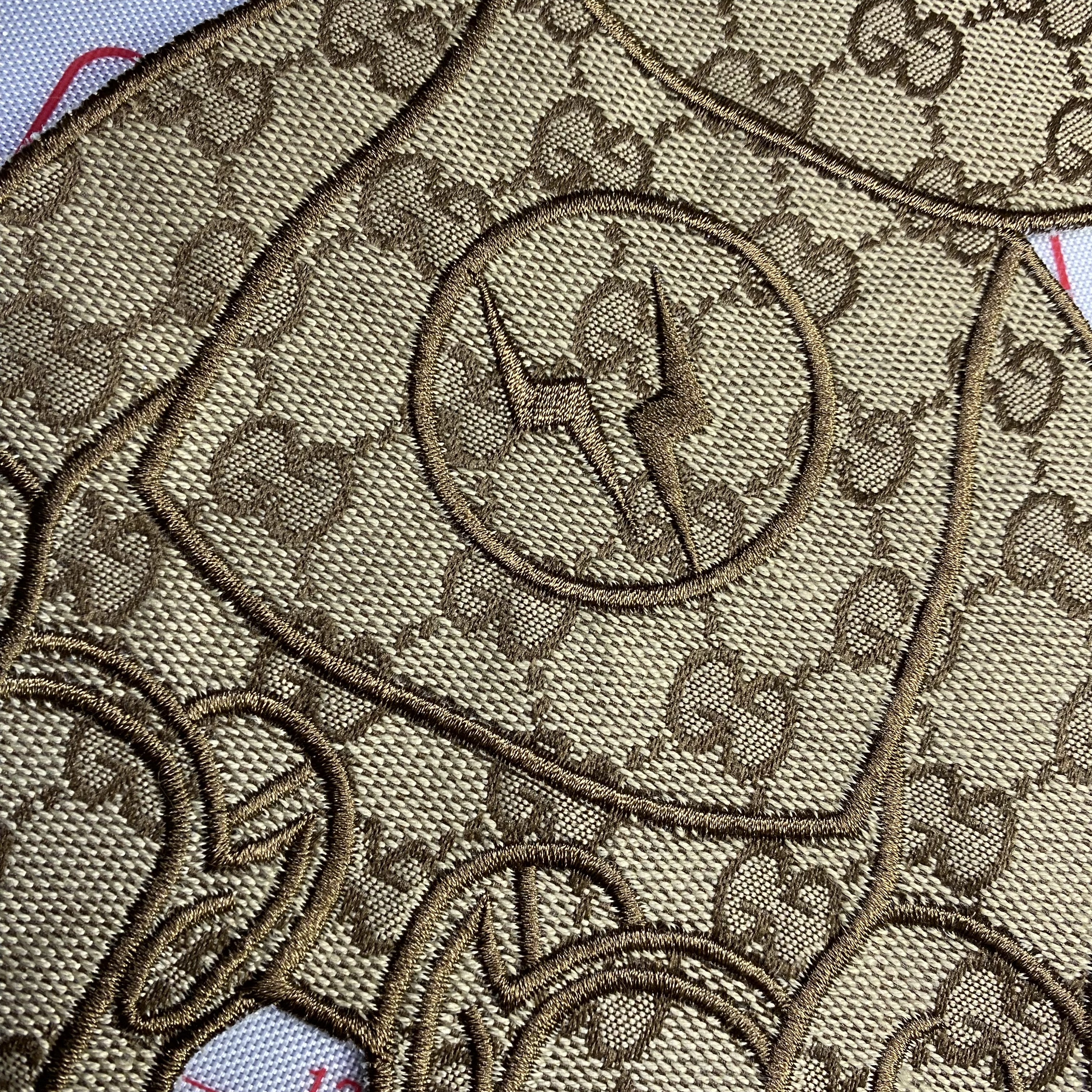 Large / medium (sewing) GG mixed cloth Patches