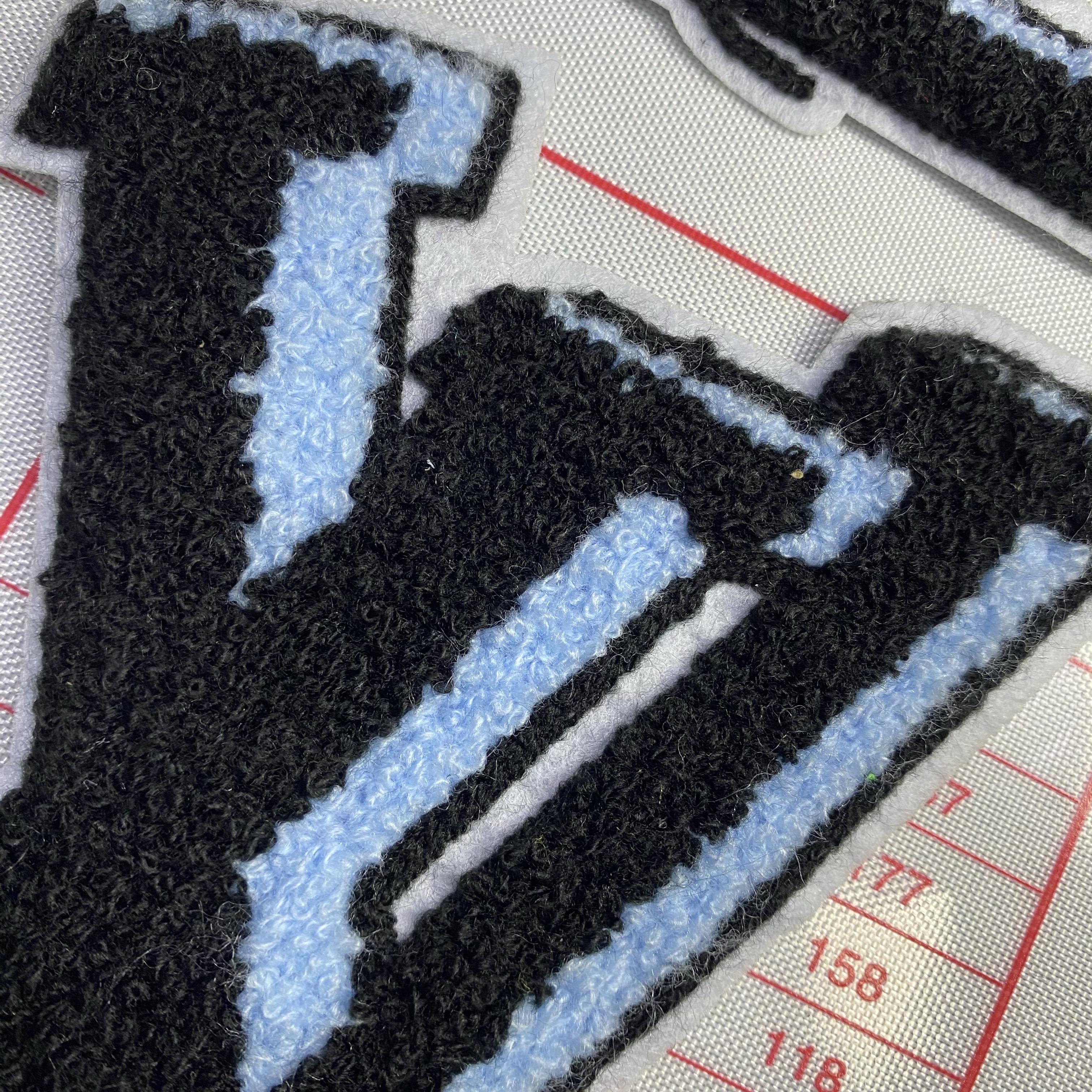 Large (sewing) L orphan product can't be replenished different styles Patches