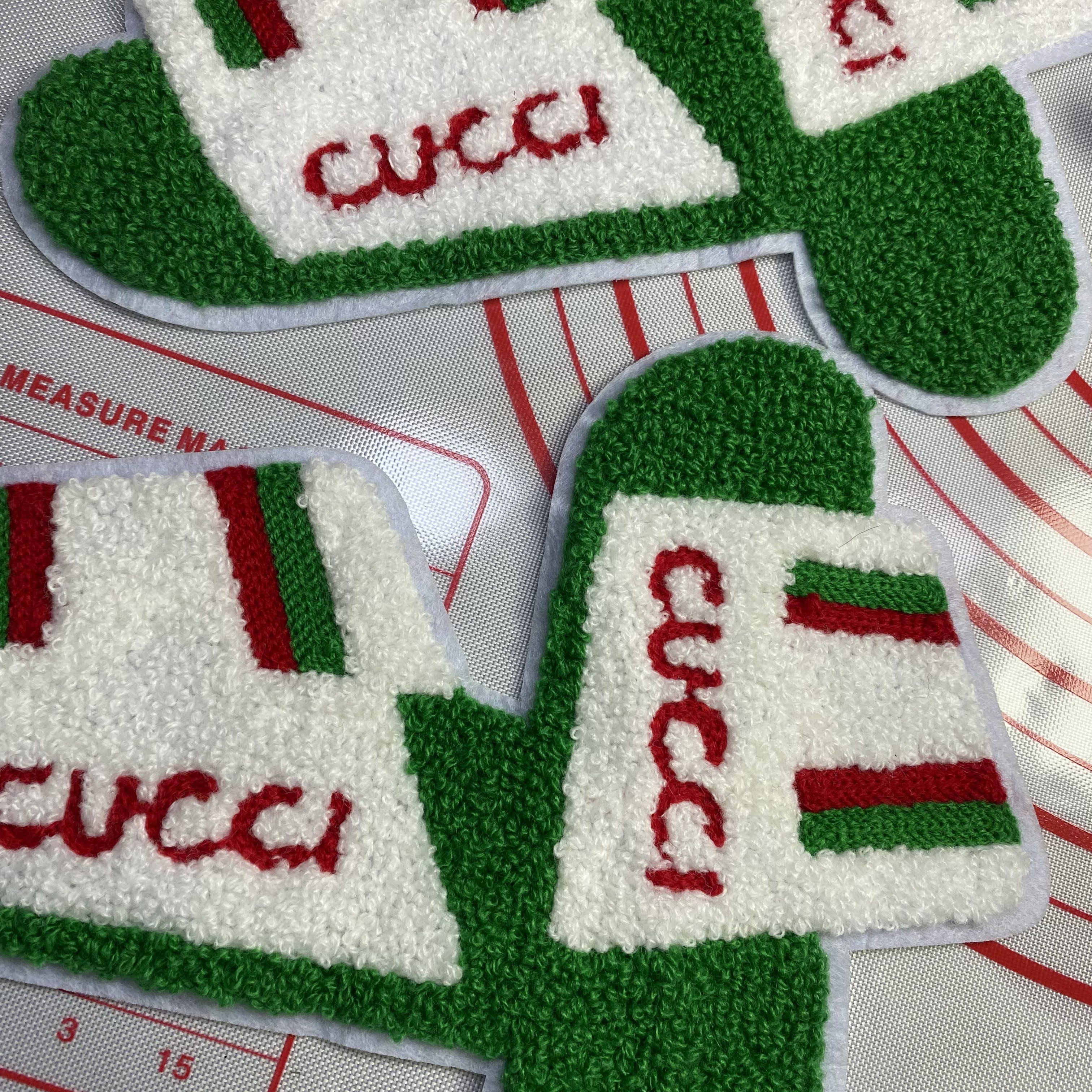 Large / medium (sewing) GG mixed cloth Patches