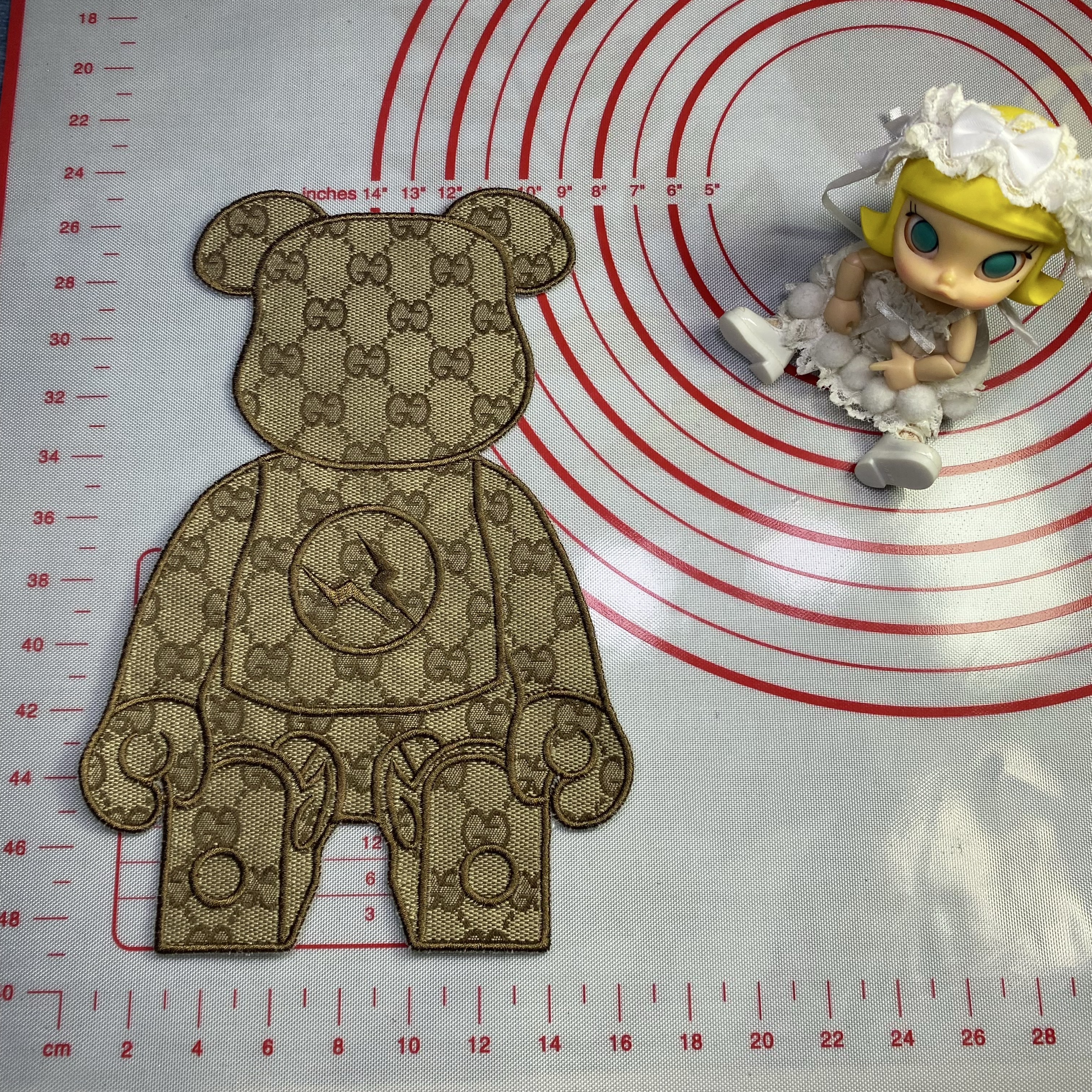 Large / medium (sewing) GG mixed cloth Patches