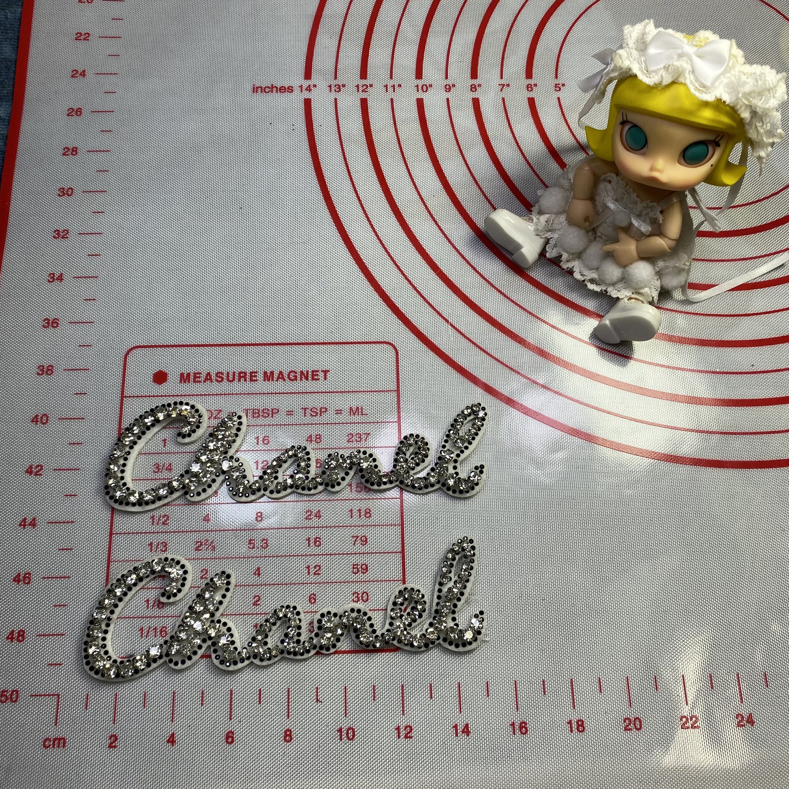 Large (sewing) CC Heavy Industry Diamond different styles Patches