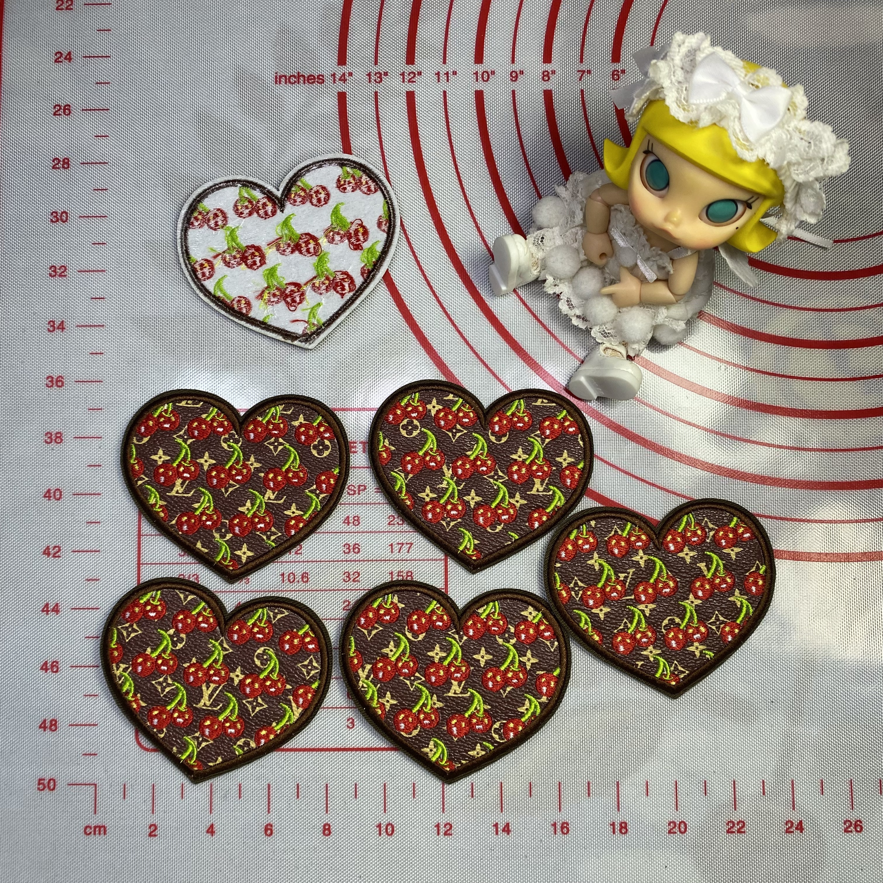 Artificial leather letter series(L)