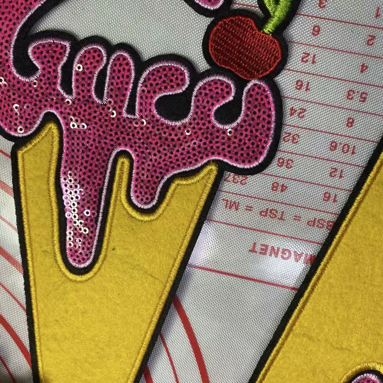 Large / medium (sewing) GG mixed cloth Patches