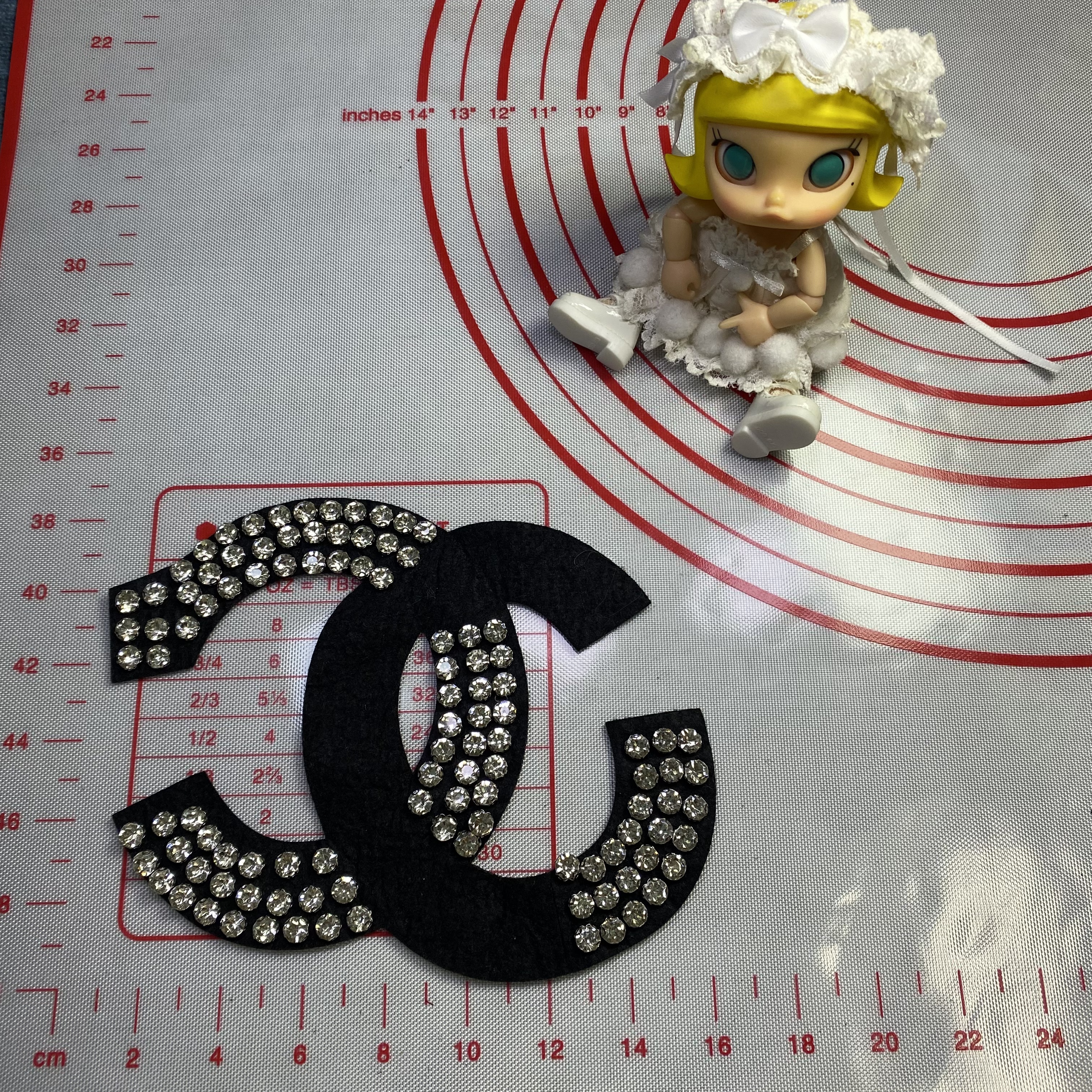 Large (sewing) CC Heavy Industry Diamond different styles Patches