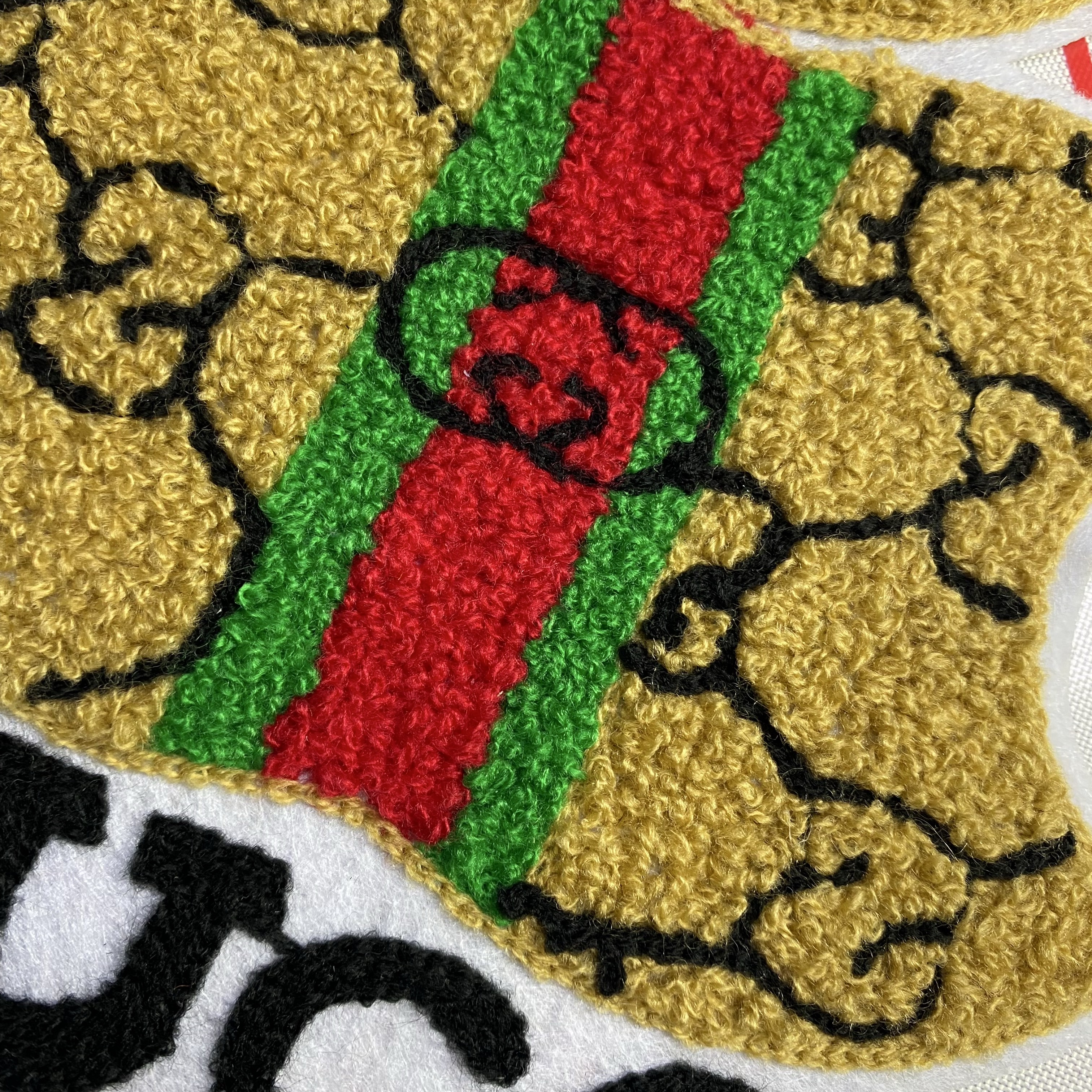 Large / medium (sewing) GG mixed cloth Patches